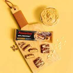 PowerBar PB PROTEIN 40% CRISP LS CARAM PEANUTBUTTER (40GX12) PACKAGE - Energieriegel