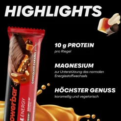 PowerBar PB RIDE ENERGY CHOCO CARAM (55GX18) PACKAGE - Energieriegel