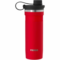 Primus MIKA WIDE INSULATED BOTTLE 0.5 L DRINK CAP  RED - Thermobecher