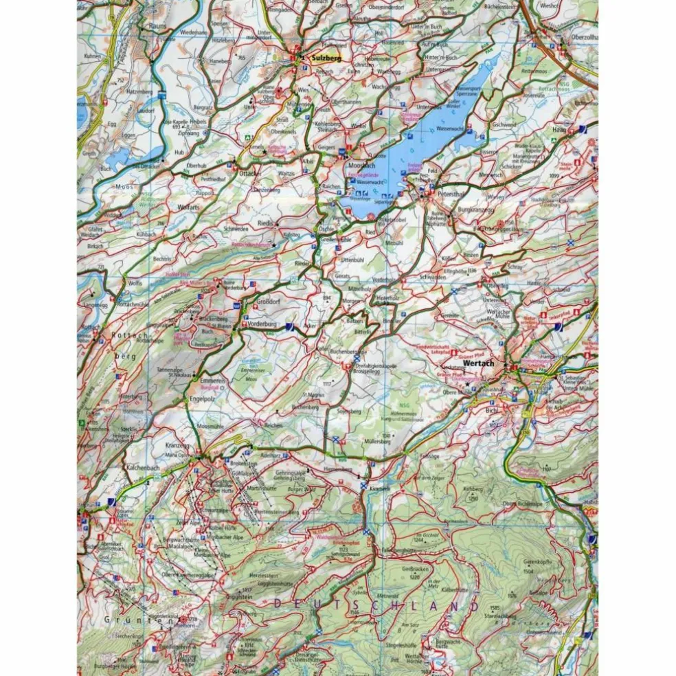 PUBLICPRESS ALLGÄU 1:50.000 - Wanderkarte
