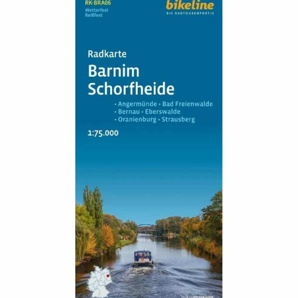 RADKARTE BARNIM SCHORFHEIDE (RK-BRA06) - Fahrradkarte
