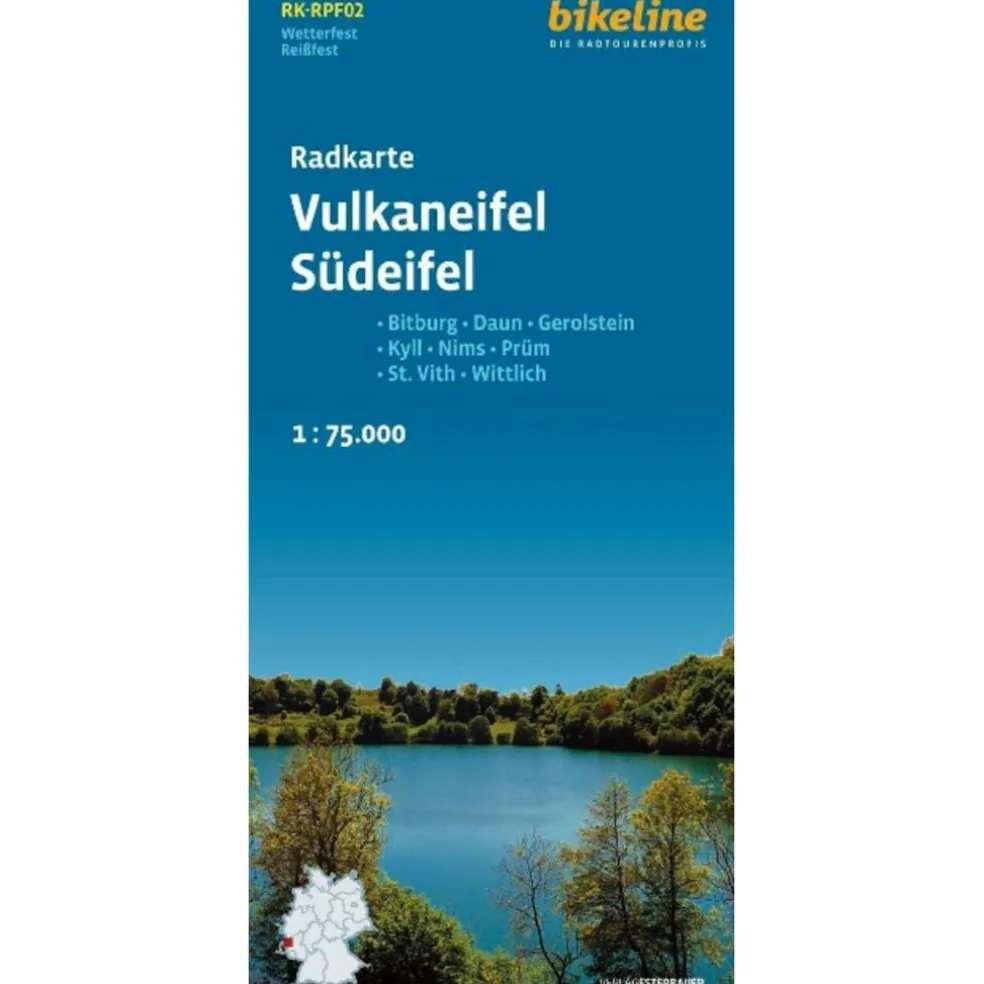 RADKARTE VULKANEIFEL SÜDEIFEL (RK-RPF02) - Fahrradkarte