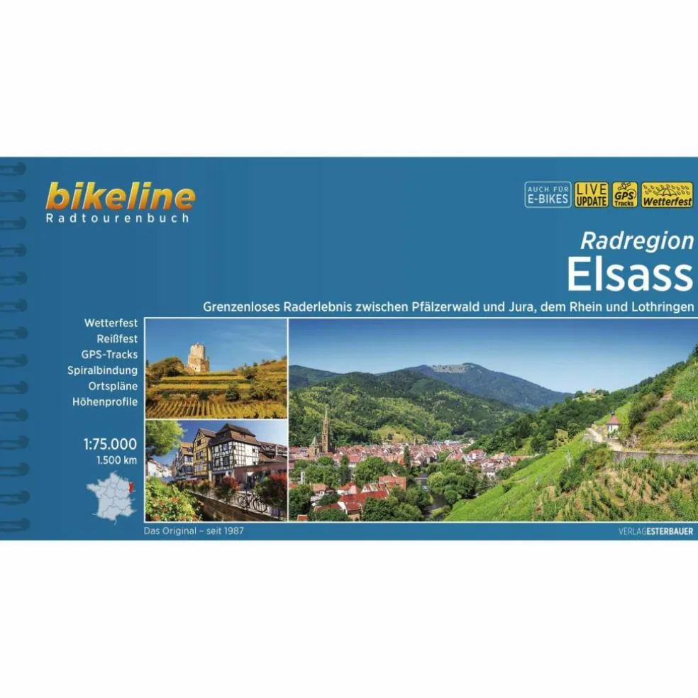 RADREGION ELSASS - Radwanderführer