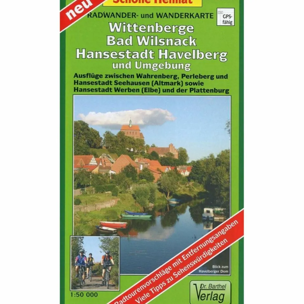 RADWANDER- UND WANDERKARTE WITTENBERGE - Wanderkarte