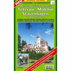 RADWANDER- UND WANDERKARTE MECKLENBURGISCHE SCHWEIZ, TETEROW