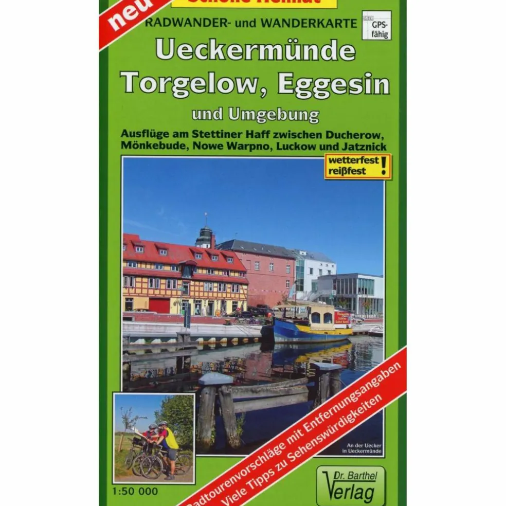 RADWANDER- UND WANDERKARTE UECKERMÜNDE - Wanderkarte