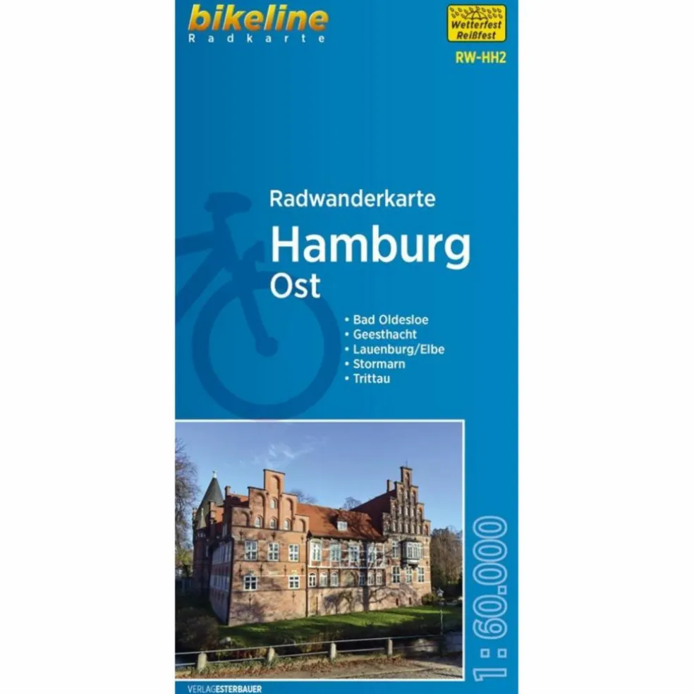 RADWANDERKARTE HAMBURG OST 1:60 000 - Fahrradkarte