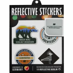 REFLECTIVE Berlin REFLECTIVE 4ER GLOBETROTTER LOGO SET - Fahrradzubehör