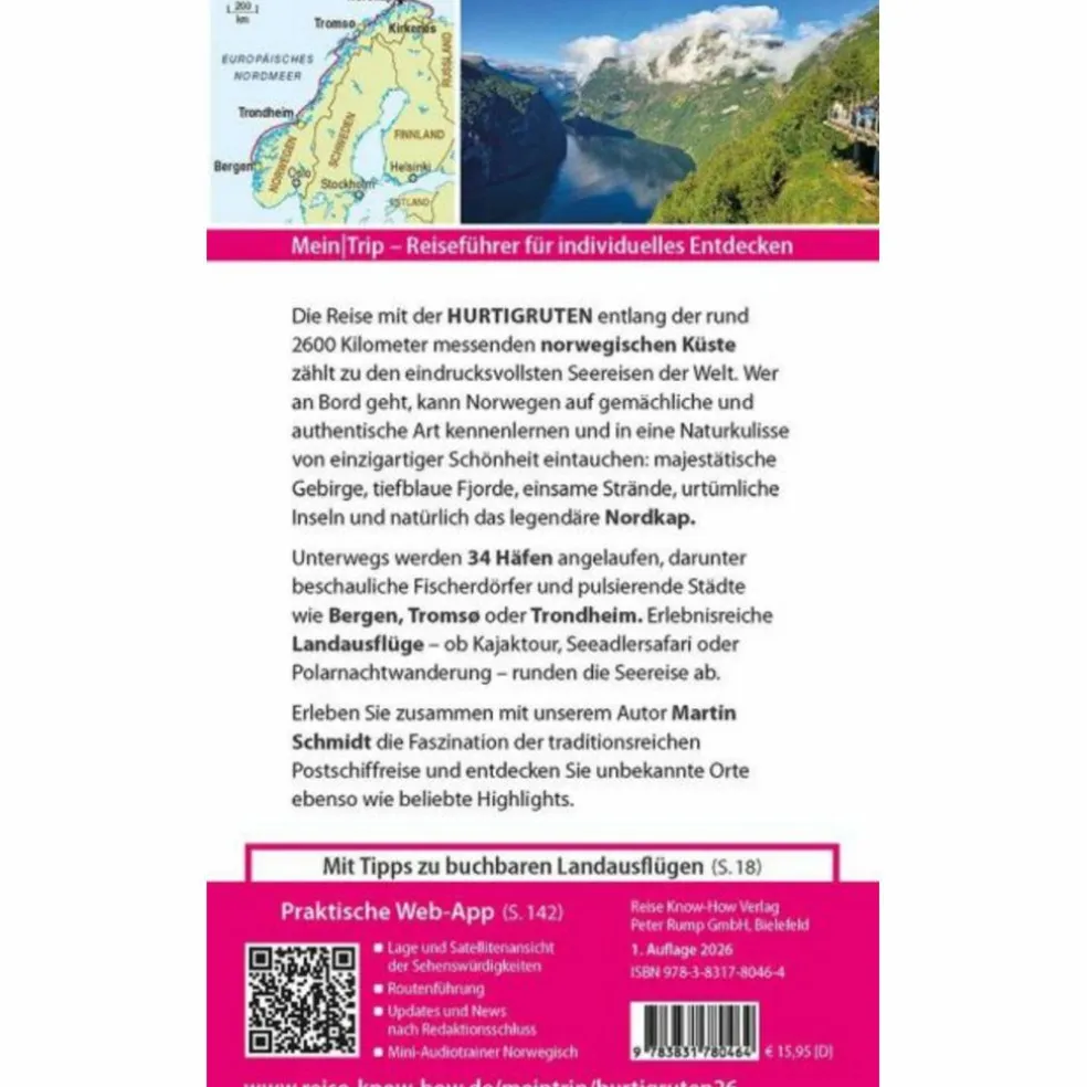 REISE KNOW-HOW MEINTRIP HURTIGRUTEN - Reiseführer