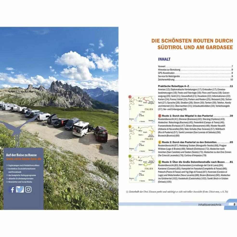 REISE KNOW-HOW WOHNMOBIL-TOURGUIDE SÜDTIROL MIT GARDASEE - Reiseführer