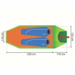 Rejka ANTAO II LIGHT UL - Tunnelzelt