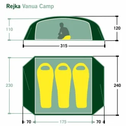 Rejka VANUA CAMP - Kuppelzelt