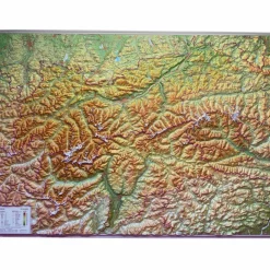 RELIEF TIROL 1:325.000 - Karte