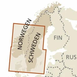 RKH WMP SÜDSCHWEDEN, SÜDNORWEGEN - Straßenkarte