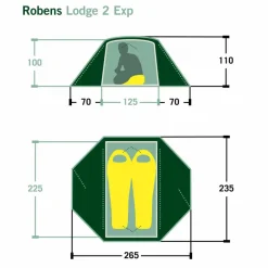 Robens LODGE 2 EXP - Kuppelzelt