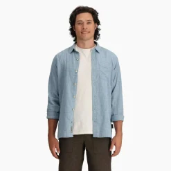 Royal Robbins HEMPLINE SPACED L/S Herren - Outdoor Hemd