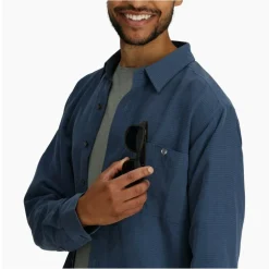 Royal Robbins MOJAVE PUCKER L/S Herren - Outdoor Hemd