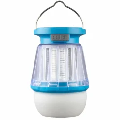 Rubytec BUZZ USB SOLAR LANTERN & MOSQUITO CATCHER, BLUE - Laterne