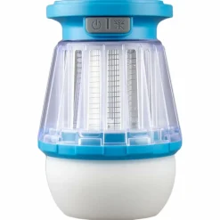 Rubytec BUZZ USB SOLAR LANTERN & MOSQUITO CATCHER, BLUE - Laterne