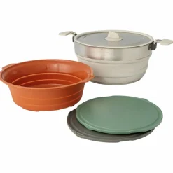 Sea to Summit DETOUR ESSENTIALS CAMP KITCHEN KIT - [4 PIECE] 5L POT SET W/ - Kochtopf
