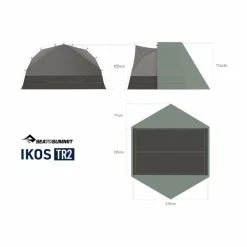 Sea to Summit IKOS TR TENT 2 PERSON - Kuppelzelt