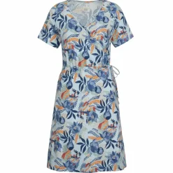 Sherpa NEHA FAUX WRAP DRESS Damen - Kleid