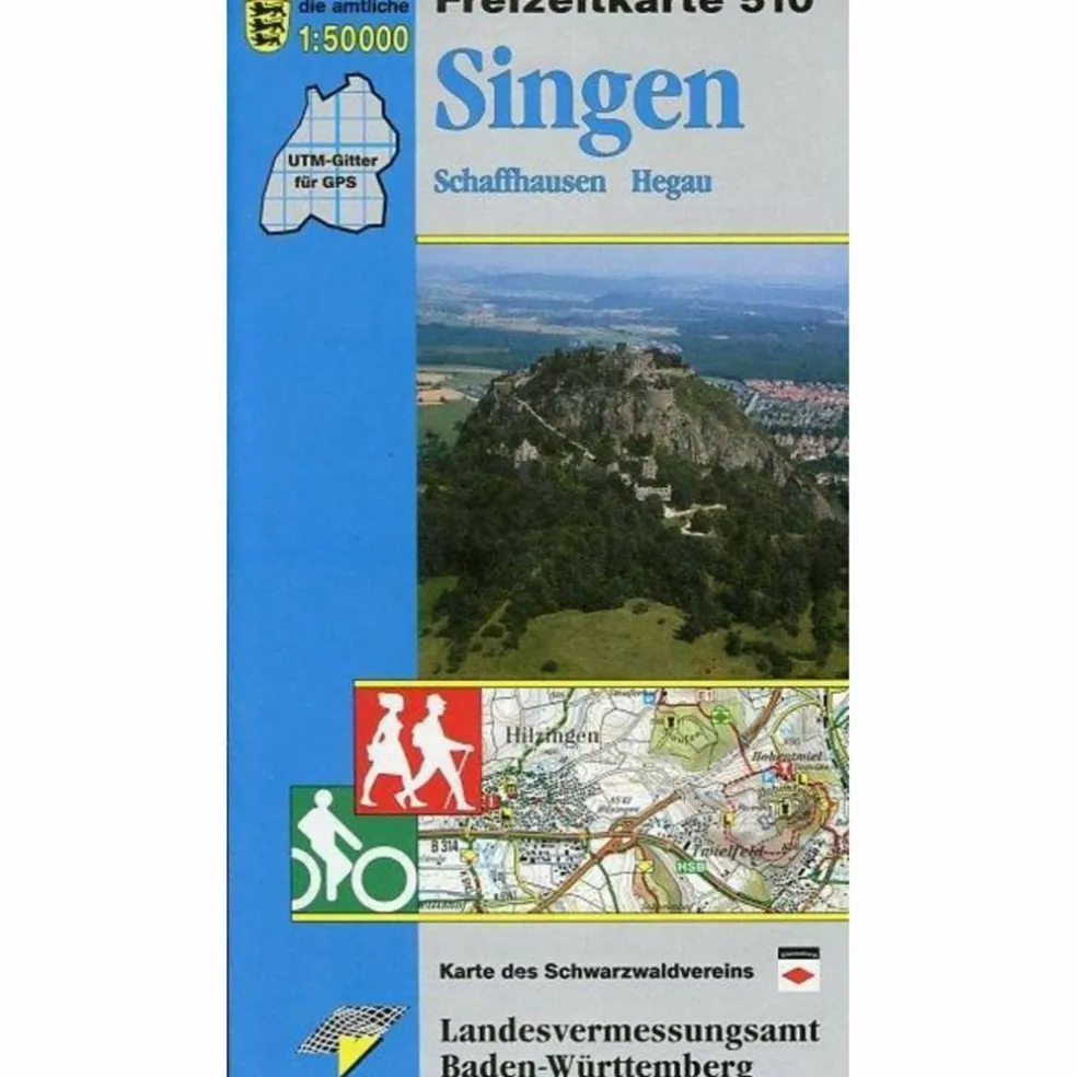 SINGEN. FREIZEITKARTE 1 : 50 000 - Wanderkarte