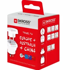 SKROSS COMBO WORLD EU + AUS - Reisestecker
