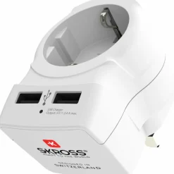 SKROSS EUROPE TO UK USB - Reisestecker