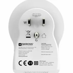 SKROSS EUROPE TO US USB - Reisestecker