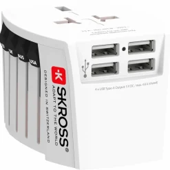 SKROSS MUV USB (4XA) - Reisestecker