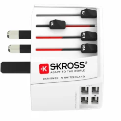 SKROSS MUV USB (4XA) - Reisestecker