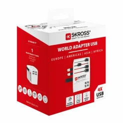 SKROSS MUV USB (4XA) - Reisestecker