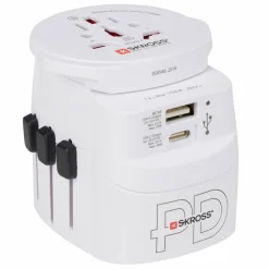 SKROSS PRO LIGHT USB AC30PD WORLD - Reisestecker