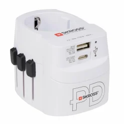 SKROSS PRO LIGHT USB AC30PD WORLD - Reisestecker