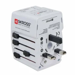 SKROSS WORLD USB CHARGER AC45PD WITH USB-C CABLE - Reisestecker