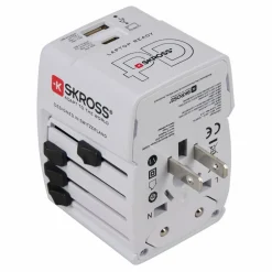 SKROSS WORLD USB CHARGER AC65PD WITH USB-C CABLE - Reisestecker