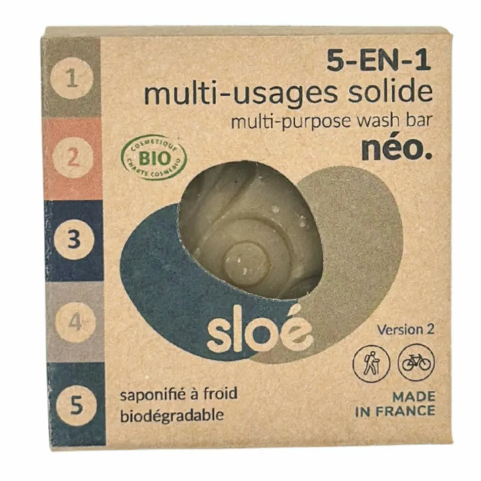 SLOE NEO: FESTE 5-IN-1-MEHRZWECKSEIFE - Outdoor Seife