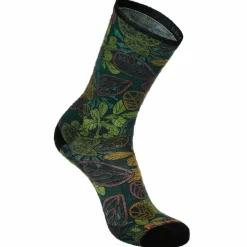 Smartwool BIKE ZERO CUSHION ALOHA FOREST PRINT CRE Unisex - Fahrradsocken
