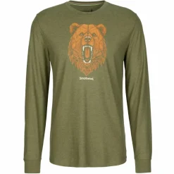 Smartwool GEOMETRIC BEAR LONG SLEEVE GRAPHIC TEE Herren - Langarmshirt