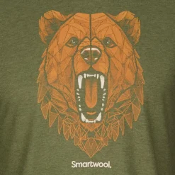 Smartwool GEOMETRIC BEAR LONG SLEEVE GRAPHIC TEE Herren - Langarmshirt
