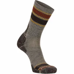 Smartwool HIKE LIGHT CUSHION STRIPED MID CREW SOCK Unisex - Wandersocken