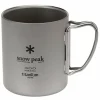 Snow Peak TITANIUM THERMOBECHER MIT FALTGRIFF - Thermobecher