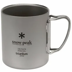 Snow Peak TITANIUM THERMOBECHER MIT FALTGRIFF - Thermobecher