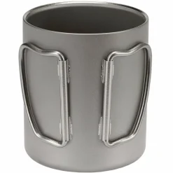 Snow Peak TITANIUM THERMOBECHER MIT FALTGRIFF - Thermobecher