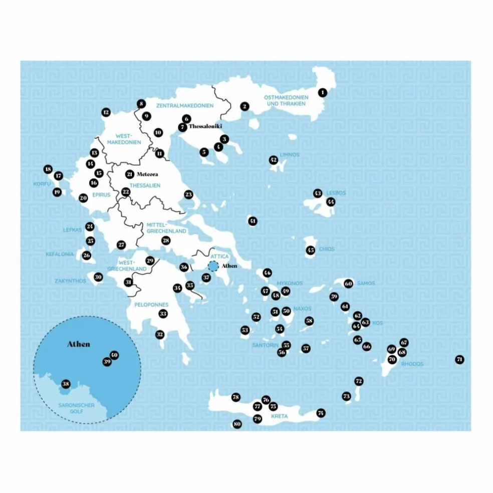 SOUL PLACES GRIECHENLAND - DIE SEELE GRIECHENLANDS SPÜREN - Reiseführer