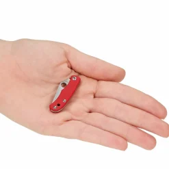 Spyderco BUG G10 RED PLAINEDGE - Klappmesser