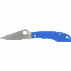 Spyderco GRASSHOPPER G10 BLUE PLAINEDGE - Klappmesser