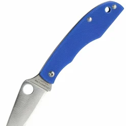 Spyderco GRASSHOPPER G10 BLUE PLAINEDGE - Klappmesser