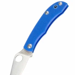 Spyderco HONEYBEE G10 BLUE PLAINEDGE - Klappmesser